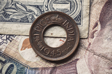 Fototapeta na wymiar Vintage Currency 