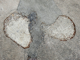 crack concrete floor texture