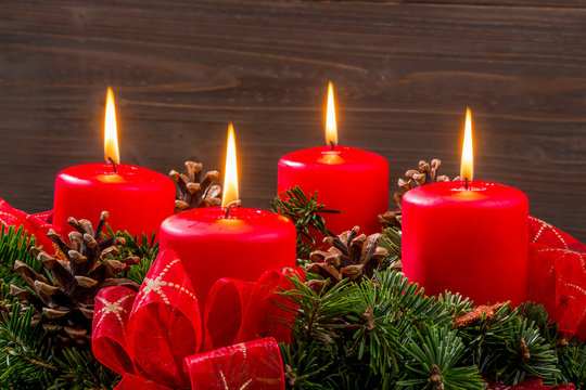 advent wreath for christmas