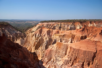 Fototapeta na wymiar le canyon, Réserve nationale d'Ankarafantsika, Madagascar