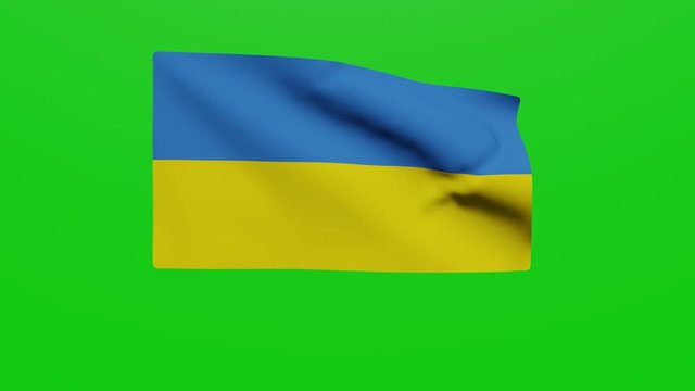 Bandera Ucrania. Vídeo