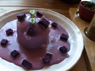 Purple cake homemade very delicious 