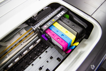 An ink cartridge or inkjet cartridge is a component of an inkjet printer that contains the ink four...
