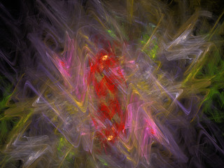 Obraz premium Imaginatory fractal background Image