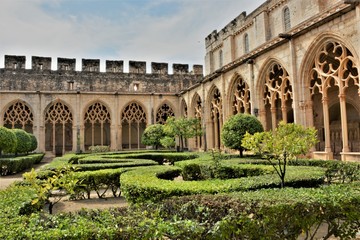 Claustro del monasterio de Santes Creus