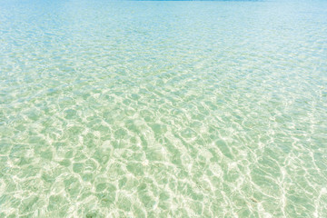 宮古島の海　Beautiful beach in Miyakojima Island, Okinawa.