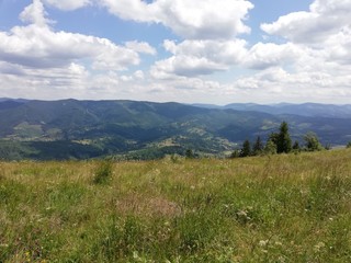 Obraz premium view of mountains
