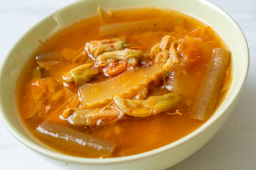 Mixed Vegetable Sour Soup