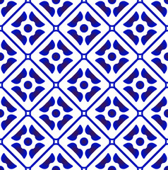 cute blue pattern vector