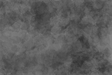 Fototapeta premium Abstract modern black and white painting . Dry brush painted paper , canvas , wall . Textured monochrome background.