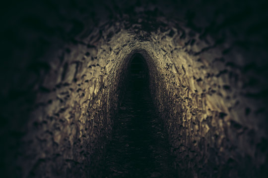 alter Stollen, Untertage