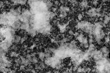 Abstract modern black and white painting . Dry brush painted paper , canvas , wall . Textured monochrome background.