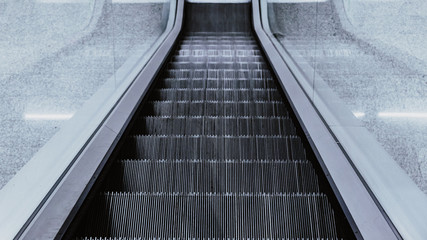 Obraz premium Stairs in shopping mall for easy access