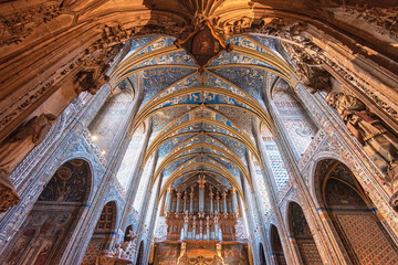 Ceiling of the Cathedral of Albi, France