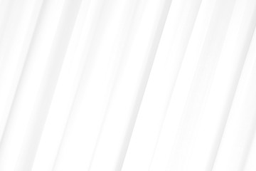 Abstract Background on isolated. Abstract white waves. Wave from Curtain. White wave background.