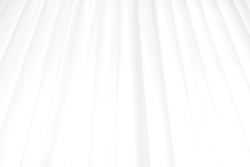 Abstract Background on isolated. Abstract white waves. Wave from Curtain. White wave background.