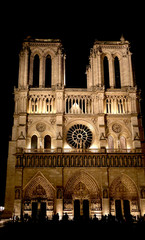 Fototapeta na wymiar Cathedral of Notre Dame de Paris before the fire