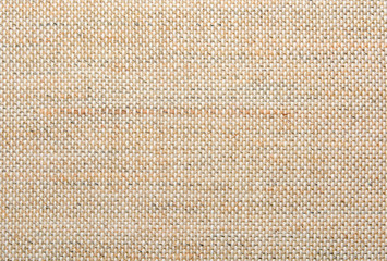 Fabric canvas natural linen beige texture for backgrounds 