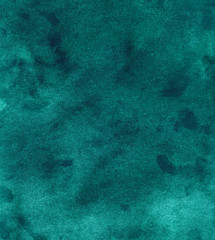 Watercolor sea green background texture