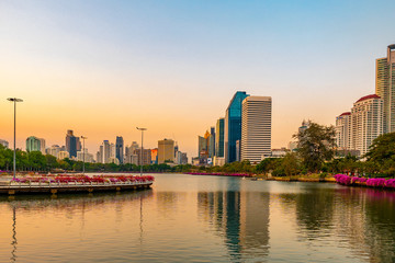 Fototapeta premium Panoramę Bangkoku