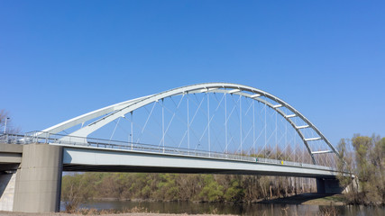 The new bridge of Gyor is the Klatsmányi bridge