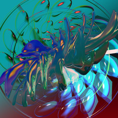 3d Abstract Design © neurostructure