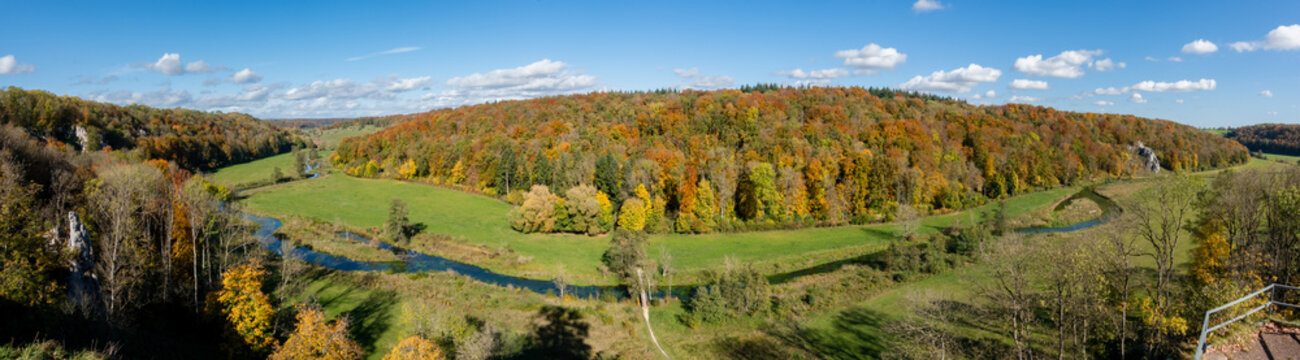 Herbstwald Panorama