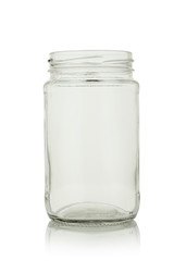 empty glass jar