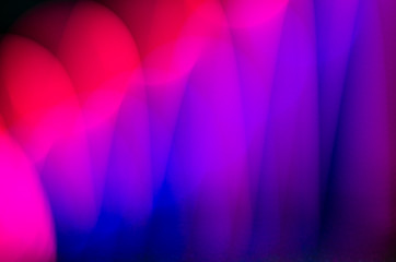 Glossy colorful Background. Light Painting with balls. Abstract photography