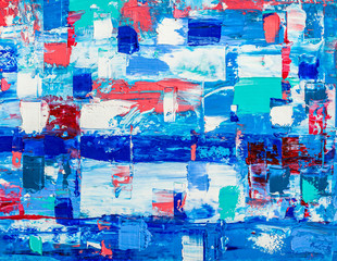 Abstract paintings. Hand drawn oil painting. Color texture.