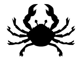 Vector silhouette of Scorpio. Zodiac sign. Motives of astrology, astronomy, zodiac, symbols, destiny, mythology