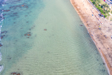 Repulse Bay[Qian Shui Wan] Aerial View - Taiwan North Coast , shot in Sanzhi District, New Taipei, Taiwan