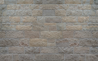 grey tan solid verious sizes block rock cement grout wall