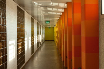 Hall in prison Bijlmer Bajes Amsterdam