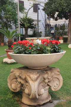 Giardini della Caserma dei Corazzieri al Quirinale