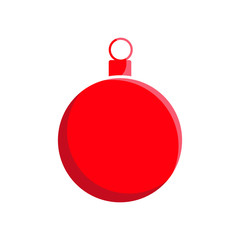 Ball ornament decoration icon vector design template