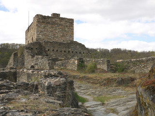 Schmidtburg - Ruine einer Höhenburg im Hunsrück 