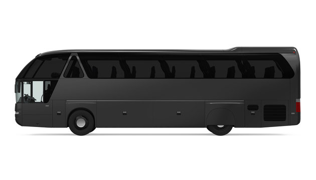 Coach Bus Isolated