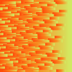 geometric abstract orange background. Orange background with triangle scale pattern