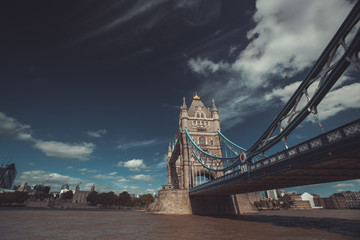 Tower Bridge in London, England / United Kingdom