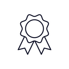 Isolated seal stamp icon line vector design