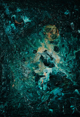 Acrylic Paint Pouring Background