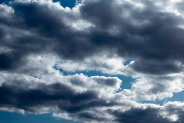 Cloud covered sky