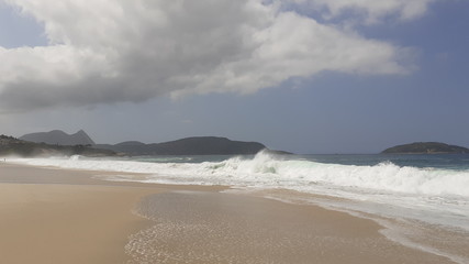 beach and sea