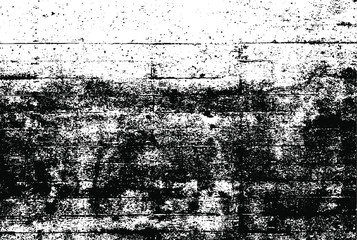 Uneven black and white texture vector. Distressed overlay texture. Grunge background. Abstract textured effect. Vector Illustration. Black isolated on white background. EPS10.