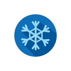 Isolated snowflake icon block vector design