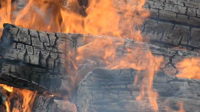 Beautiful abstract background on the theme of fire