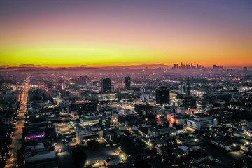 Aerial of Los Angeles