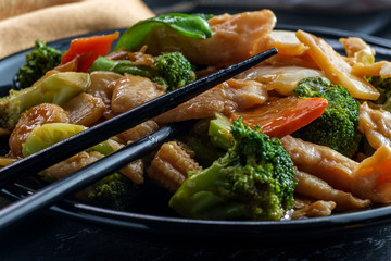Szechuan Chicken Chinese Vegetables
