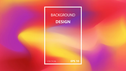 Color vector abstract blurred background. Stylish, creative illustration with gradient. Brand new design for your business.